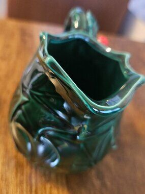 Vintage Lefton Christmas Holly Berry Creamer